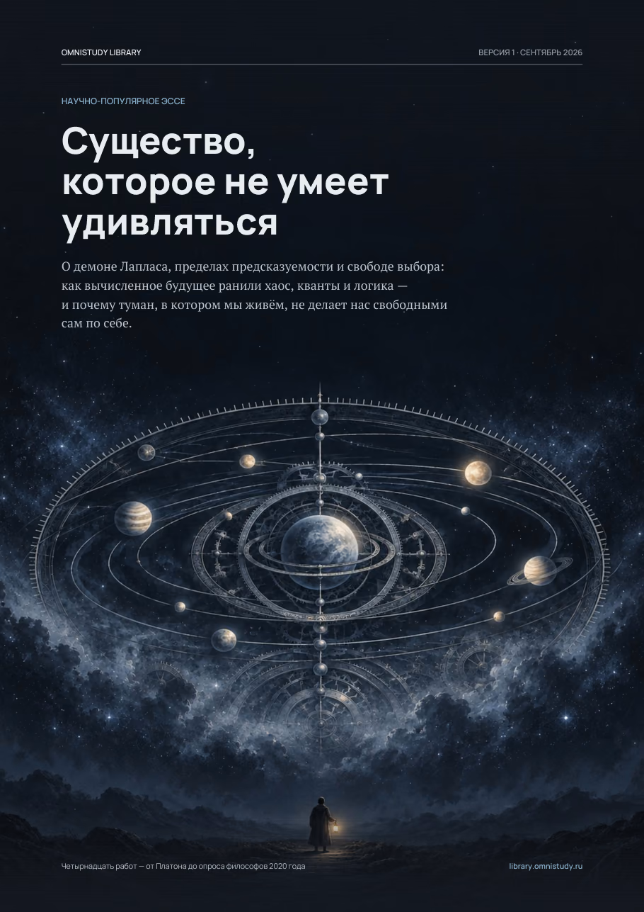Существо, которое не умеет удивляться — страница 1